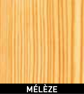 Essence m&eacute;l&egrave;ze pour menuiserie
