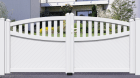 Portail PVC battant droit