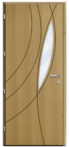 Porte mixte bois/alu — exemple 3