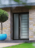 Porte mixte bois/alu — exemple 4