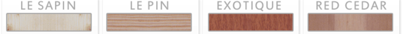 Nuancier de couleurs pour volets bois, PVC et aluminium